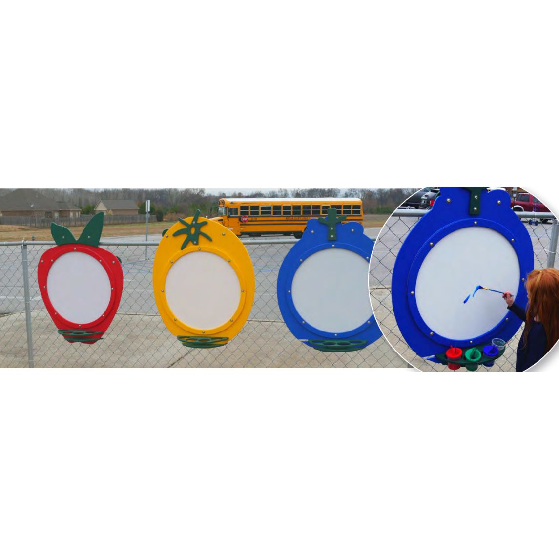 Infinity Playgrounds Fruit Art Panels SKU IP-8050