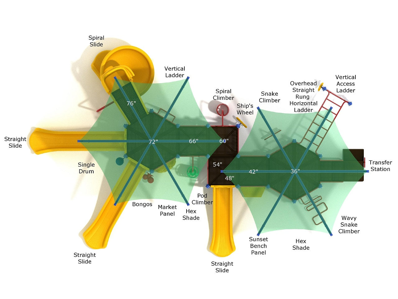 Playground Equipment Shady Sands PKP310