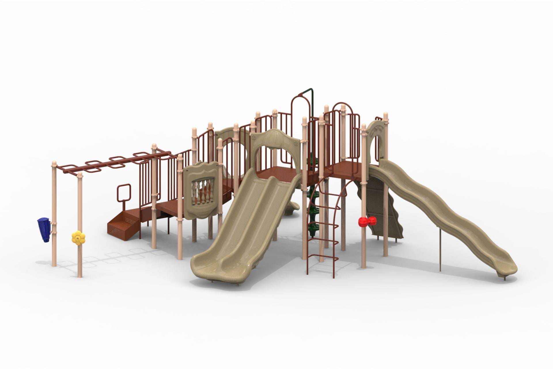 UltraPlay Slide Mountain Playground SKU UPLAY-043