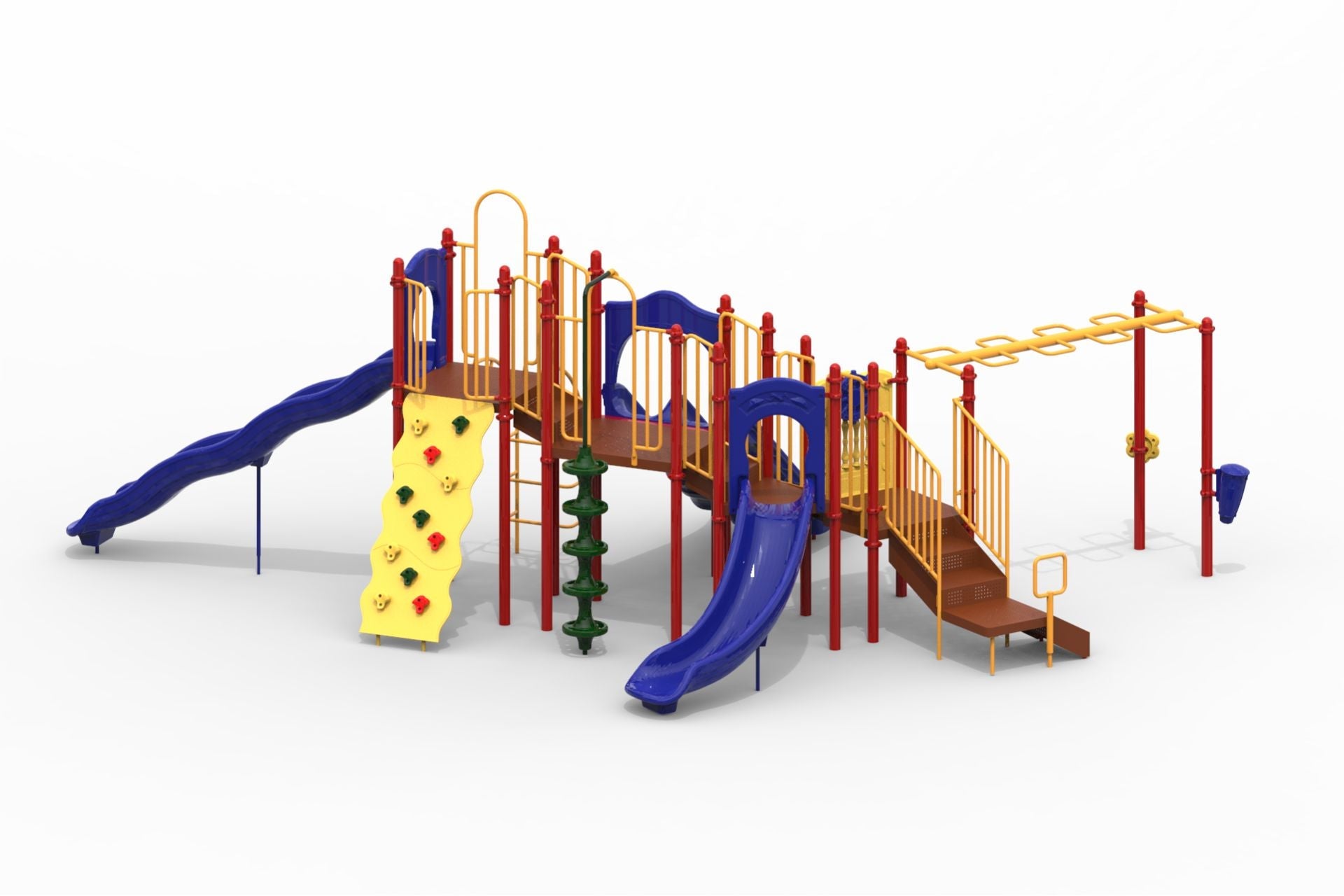 UltraPlay Slide Mountain Playground SKU UPLAY-043