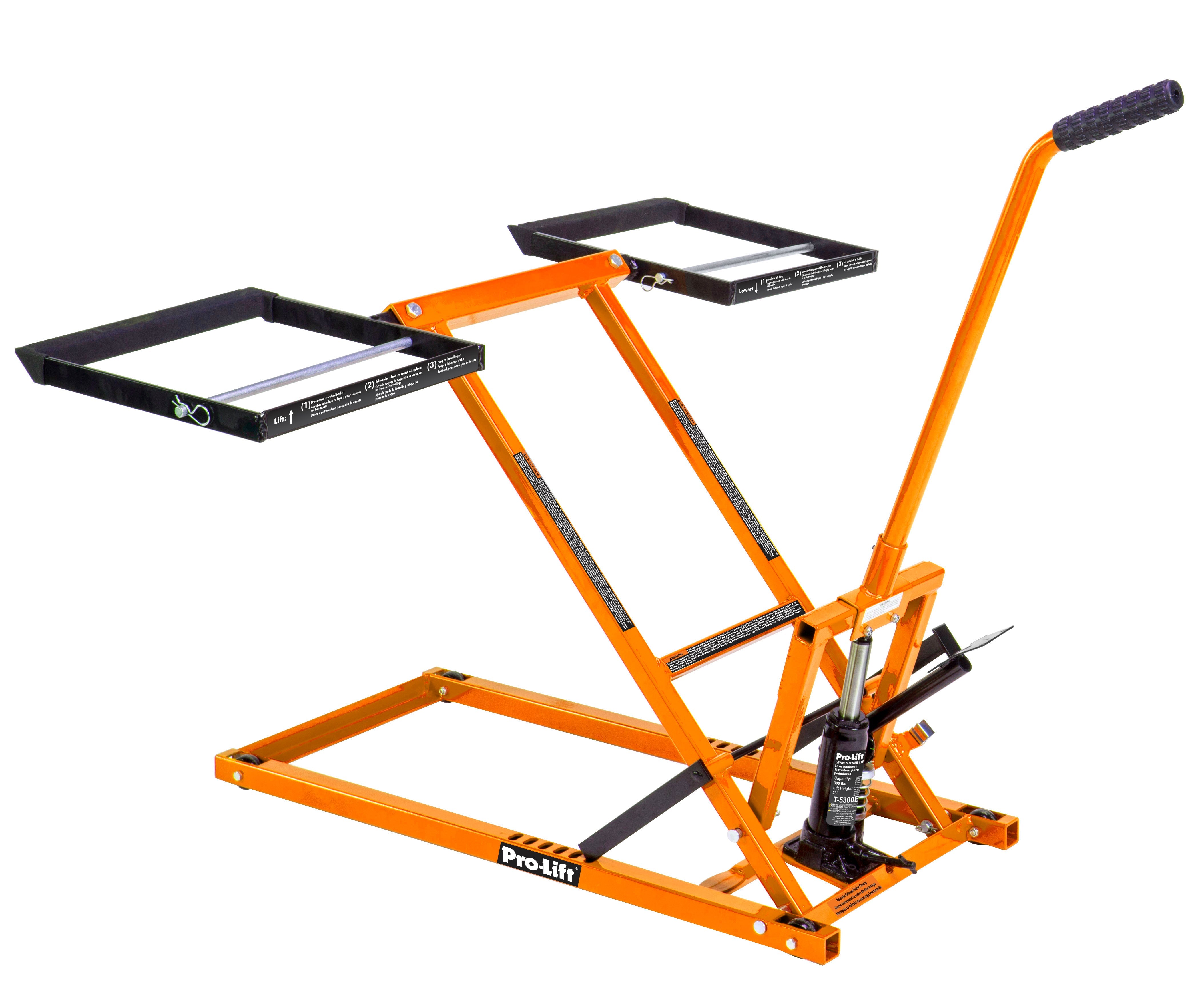 Pro-Lift Lawn Mower Jack Lift with 300 Lbs Capacity SKU PL5300
