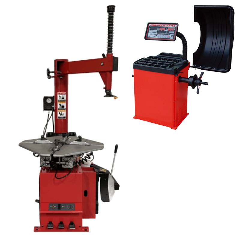 Tuxedo Tire Changer w/ Wheel Balancer Combo SKU CK-TC950-WB953