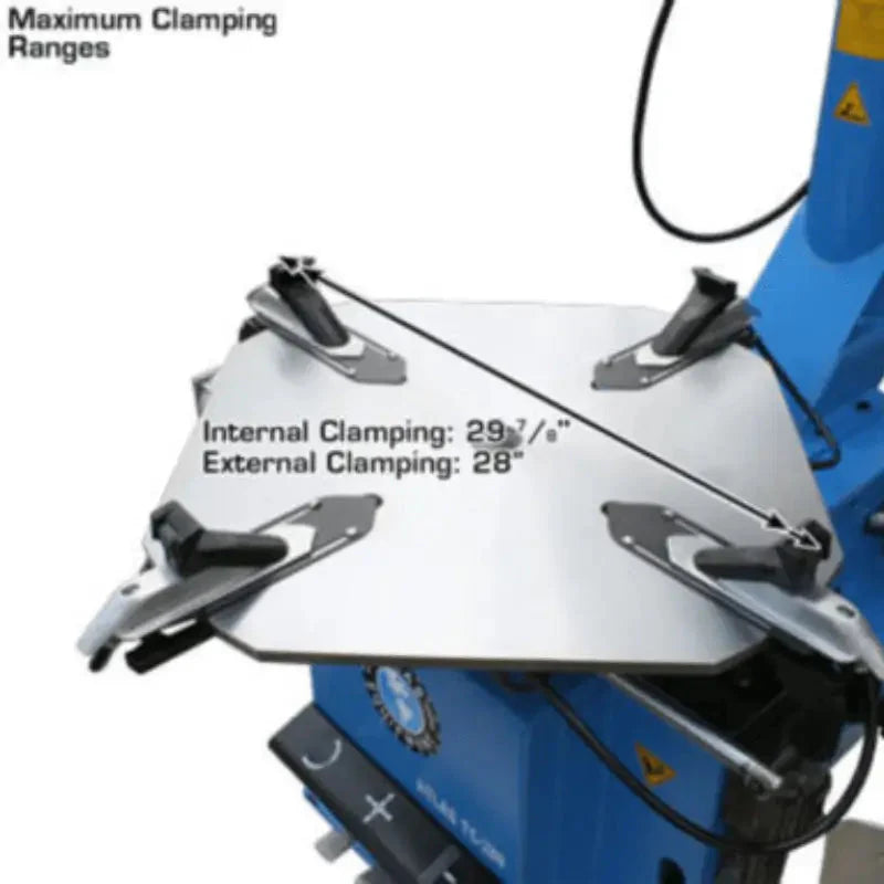 Atlas TC289 Tire Changer, WB11 Wheel Balancer Deluxe Motorcycle Combo SKU ATETCWB-MC-COMBO2