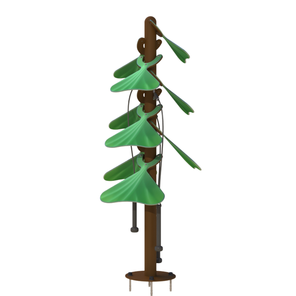 FreeNotes Tenor Tree Toddler 9 Notes, Green Musical Element SKU TREE-T