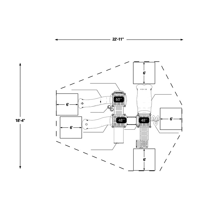 Wisdom Timber Tracks Playground SKU QSWP-350006