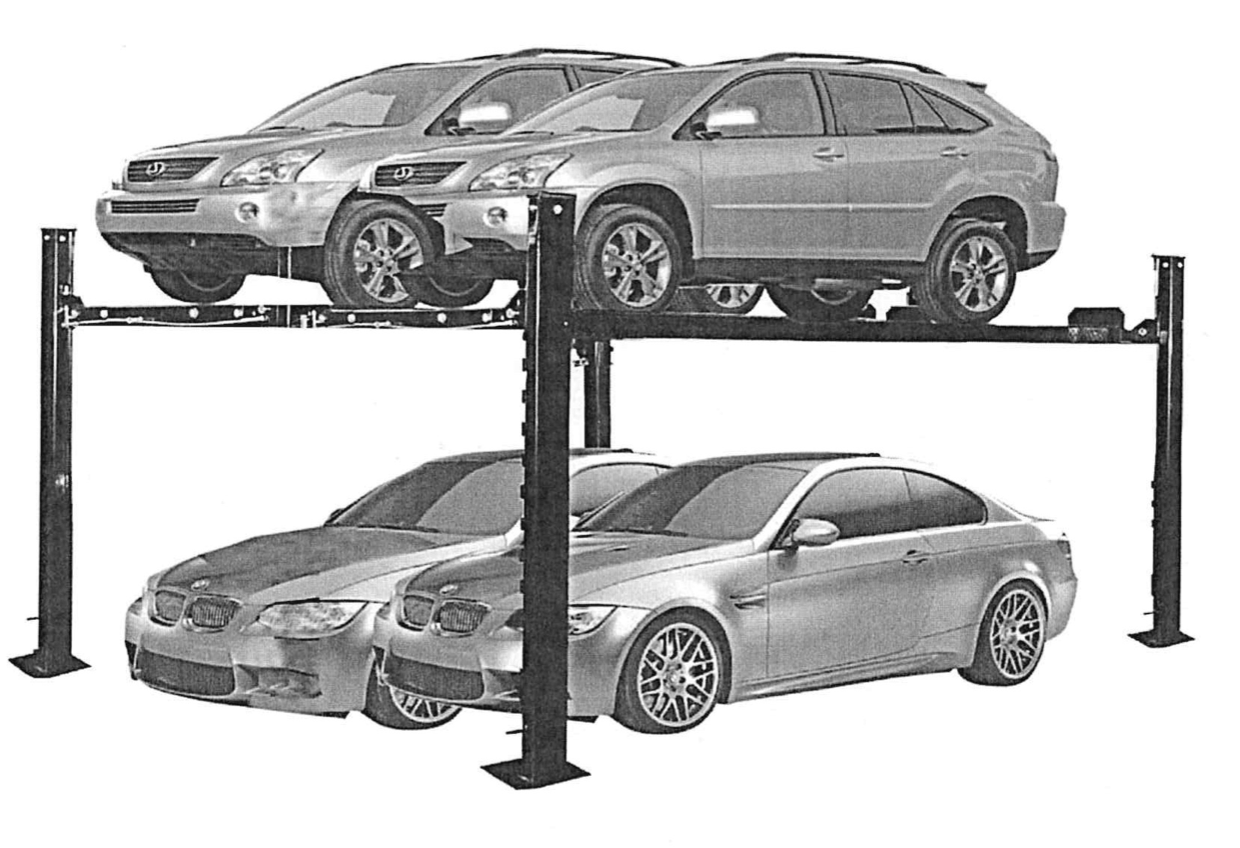 Triumph 9,000lb Double Wide 4 Post Lift, Custom Color SKU NSS9000-DW