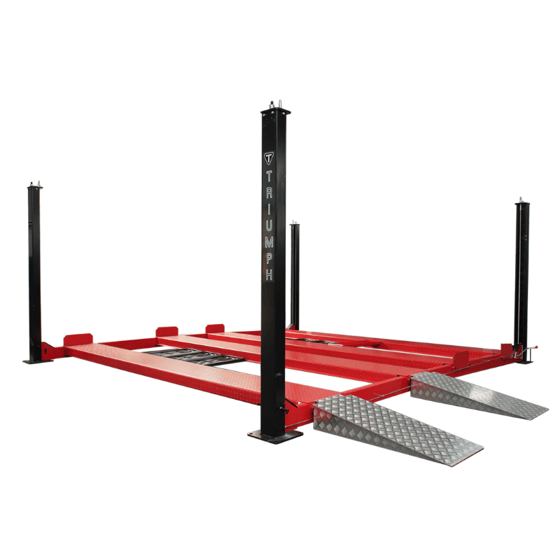 Triumph 9,000lb Double Wide 4 Post Lift, Custom Color SKU NSS9000-DW