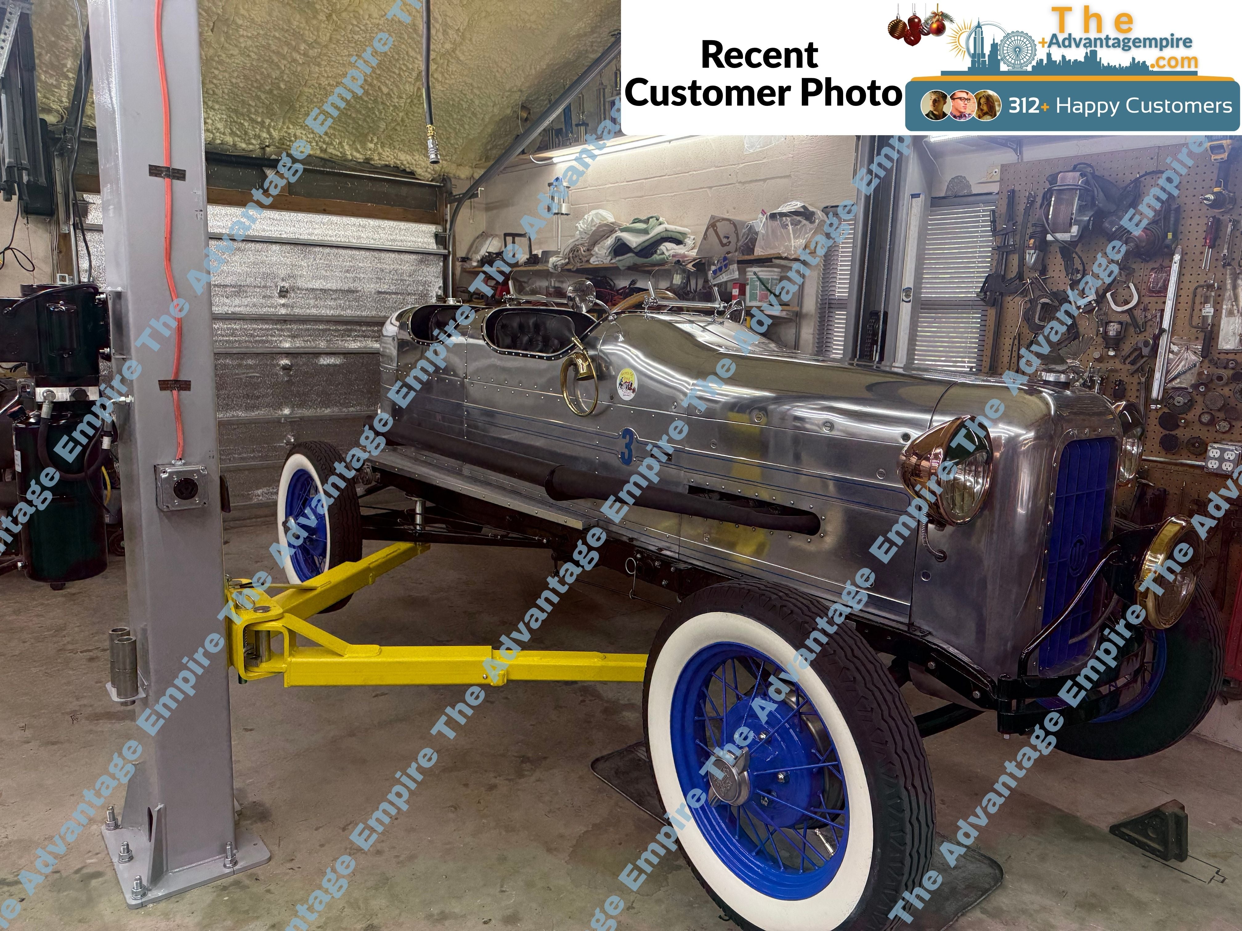 Triumph 9,000 lb 2 Post Lift SKU NTO-9AE
