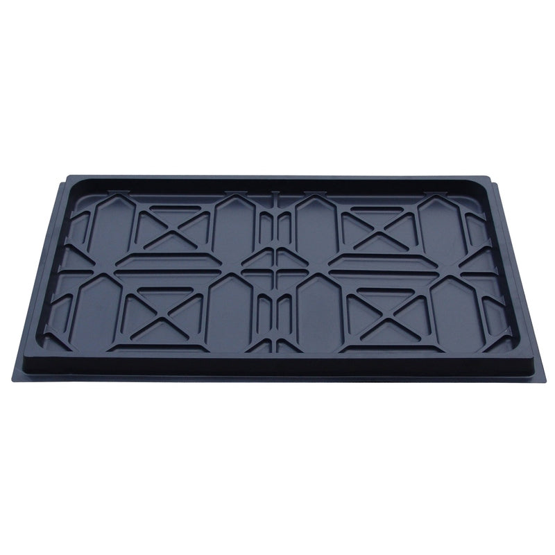 Tuxedo 8,000 lb Deluxe Storage Lift, Poly casters, Drip Trays, Jack Tray SKU FP8K-DX