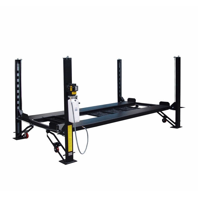 Tuxedo 8,000 lb Deluxe Storage Lift Extended, Poly Casters, Drip Trays, Jack Tray SKU FP8K-DX-XLT