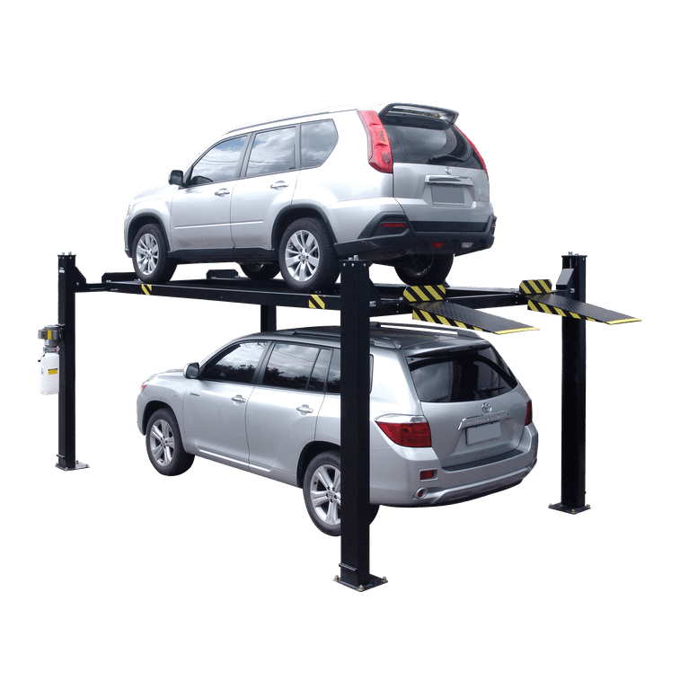 Tuxedo 9,000 lb Deluxe Storage Lift Extended, Poly Casters, Drip Trays, Jack Tray SKU FP9K-DX-XLT