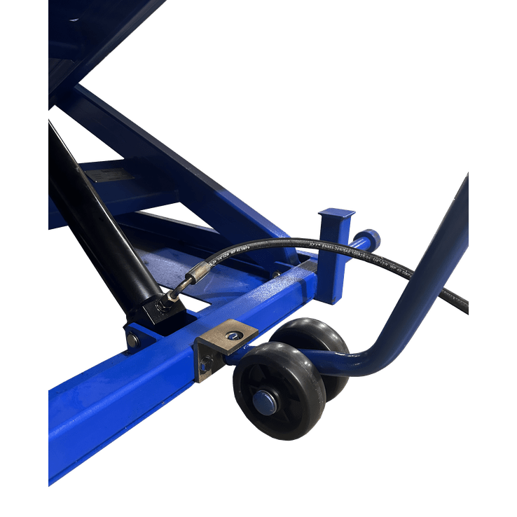 Tuxedo 1,500 lb High Rise Motorcycle Lift Bench w/ Vise, Sides, Balance Bar, Pump SKU M-1500C-HR