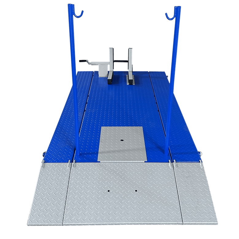 Tuxedo 1,500 lb High Rise Motorcycle Lift Bench w/ Vise, Sides, Balance Bar, Pump SKU M-1500C-HR