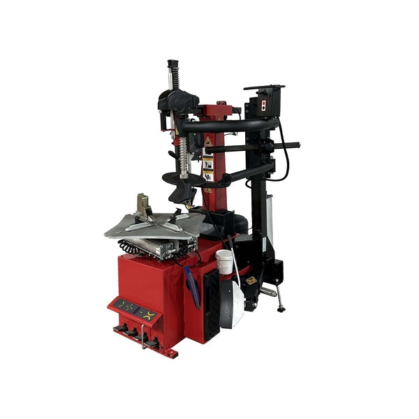 Tuxedo Tire Changer, Tiltback Press Arm w/ Leverless Demount Tool SKU TC-1300