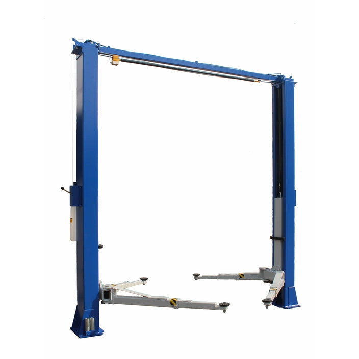 Tuxedo 11,000 lb Two Post Clear Floor, Direct Drive, Bi-Symmetric, 3 Stage, Single Point ALI Certified W/PU, SKU TP11KC-DX