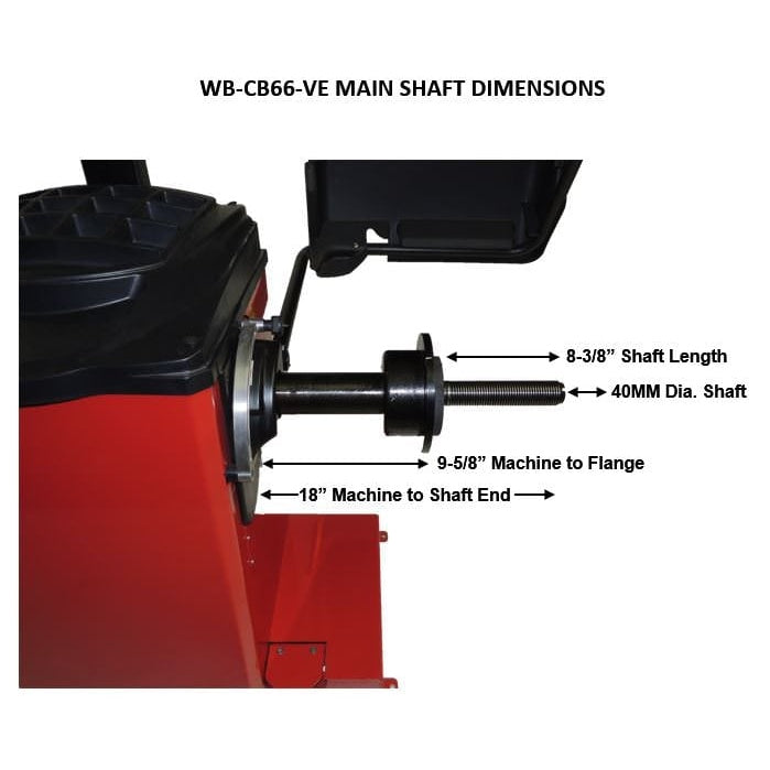 Tuxedo Wheel Balancer SKU WB-CB66-VE