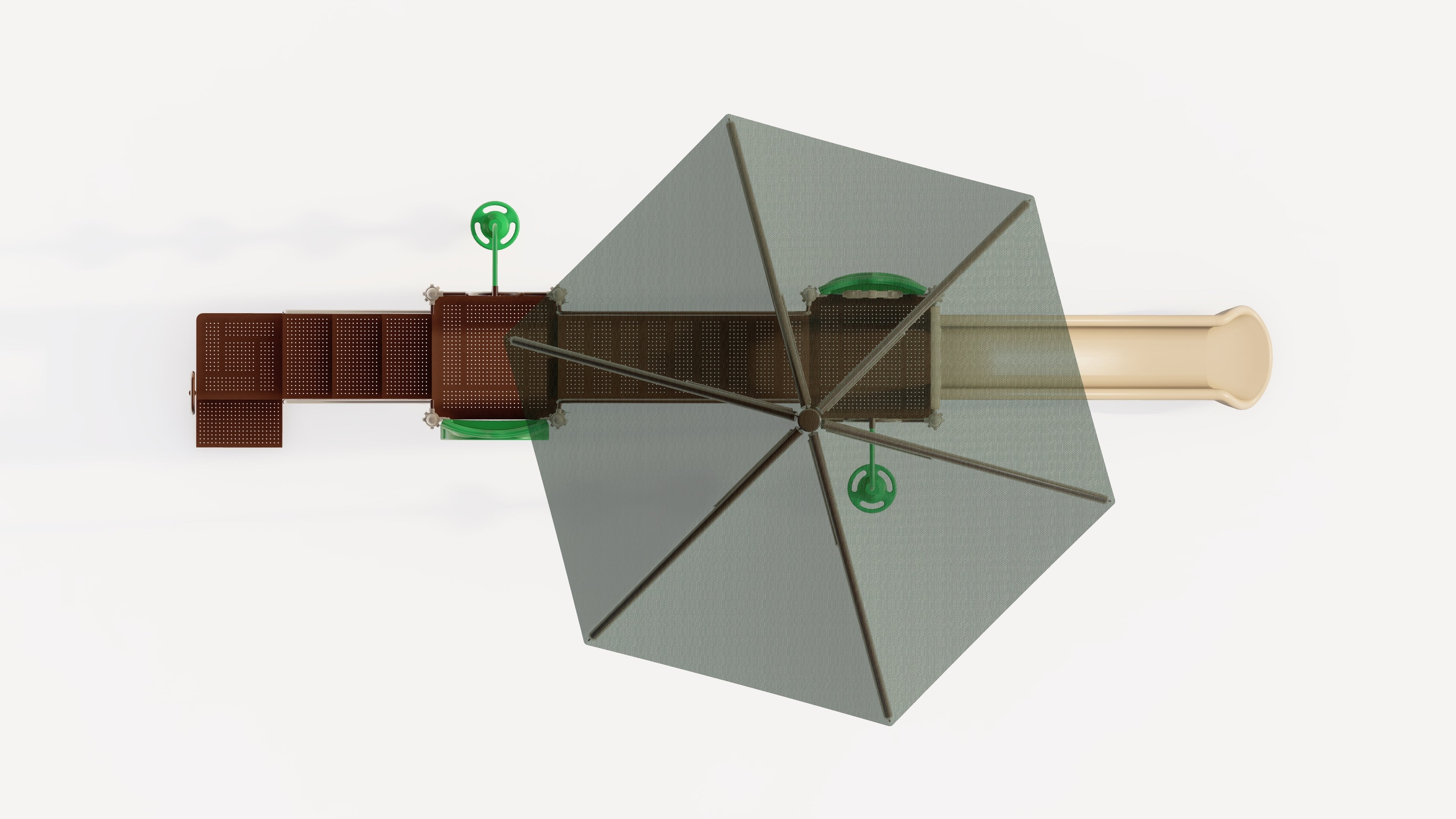 UltraPlay Layfette Playground w/ Shade SKU UPLAY-048