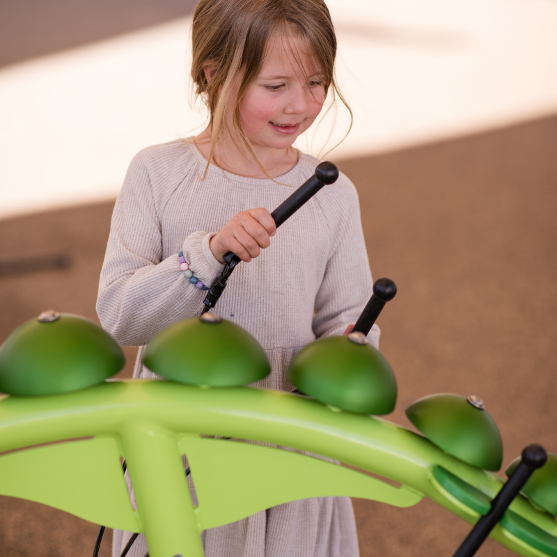 FreeNotes Caterpillar 7 Tuned Bells Musical Instrument SKU CATR