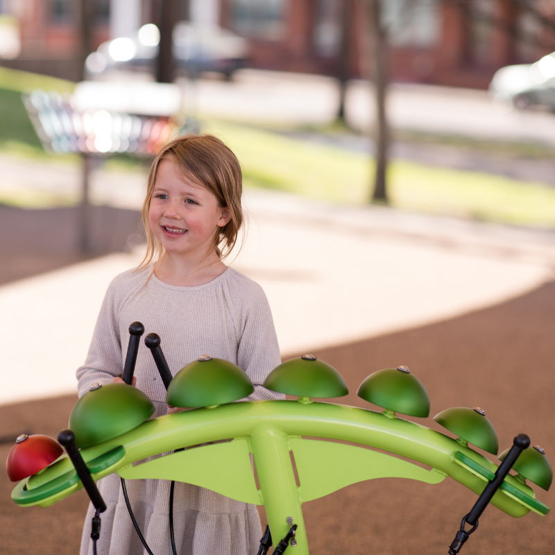 FreeNotes Caterpillar 7 Tuned Bells Musical Instrument SKU CATR