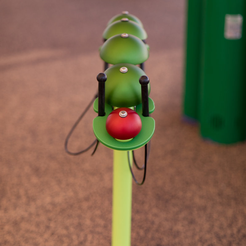 FreeNotes Caterpillar 7 Tuned Bells Musical Instrument SKU CATR