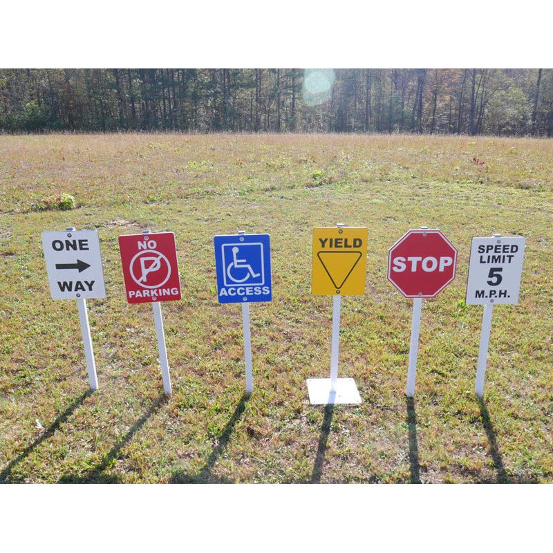 Infinity Playgrounds Trike Path Signs SKU IP-5014