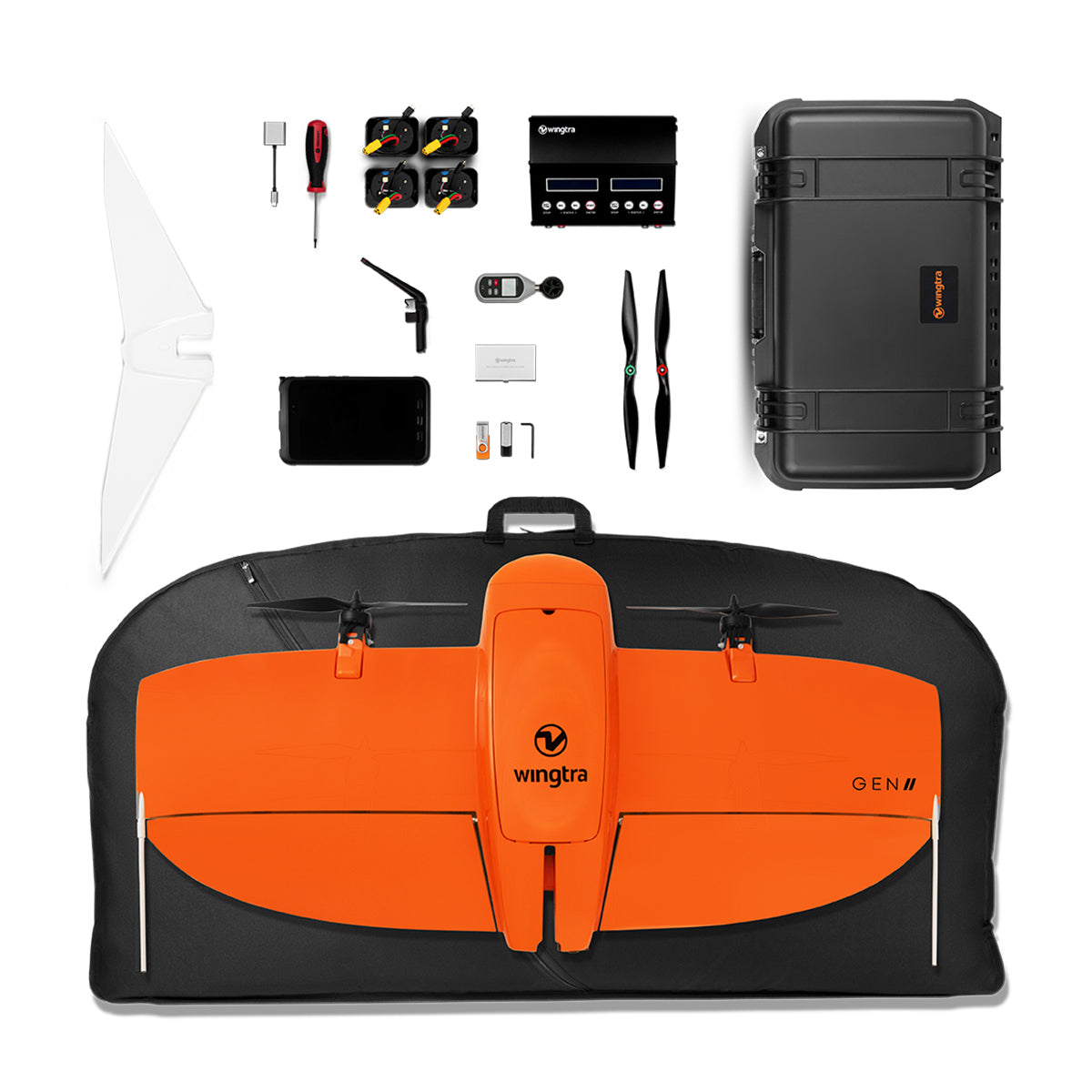 Wingtra One Gen II Mapping Drone Base Kit SKU WOP-EMP-GEN2T