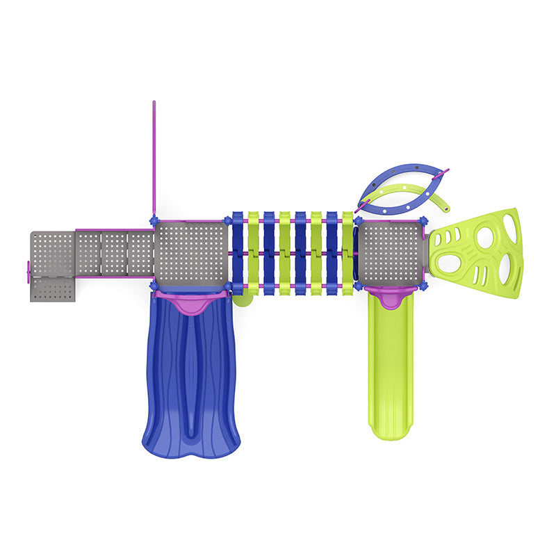 World Klass Play Blue Water Cove Playground SKU WKP35-0030