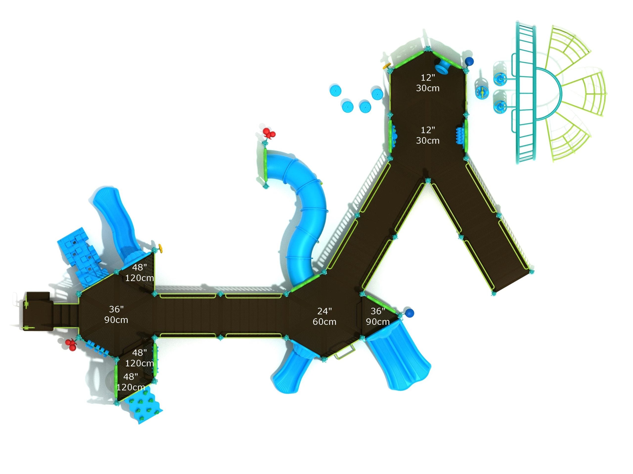 Playground Equipment Wysteria Wilds SKU PFA014
