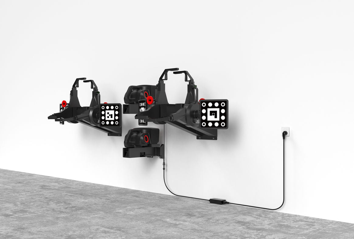 Launch Tech USA X-613 Wireless 3D Aligner, 4 Point Rim Clamps, 3 Point Tire Clamps, Throttle V- Full SKU 702020112TF