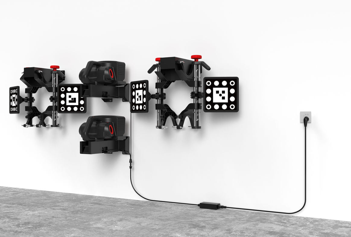 Launch Tech USA X-613 Wireless 3D Aligner, 4 Point Rim Clamps, 3 Point Tire Clamps, Throttle V- Full SKU 702020112TF