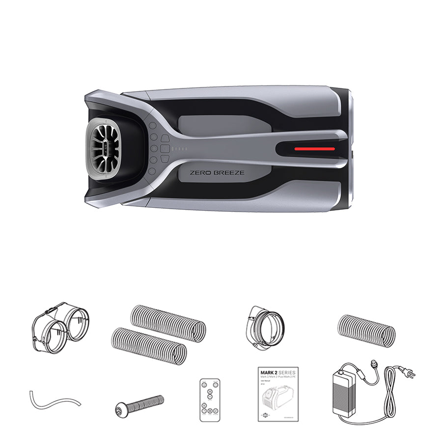 Zero Breeze Mark 2 Portable Air Conditioner w/ Battery SKU Z20P