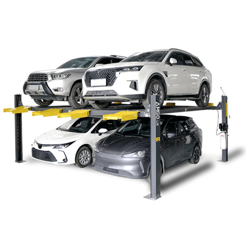 AMGO 9,000 lbs Double Parking 4 Post Lift SKU 409-DPX