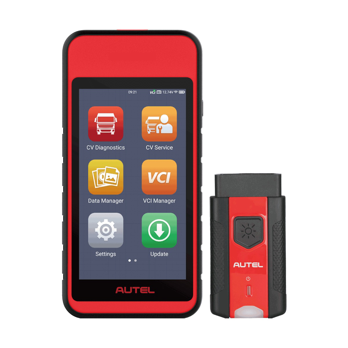 Autel MaxiDiag MD600CV, Heavy-Duty, Commercial Vehicle Diagnostic Tablet SKU AULMD600CV