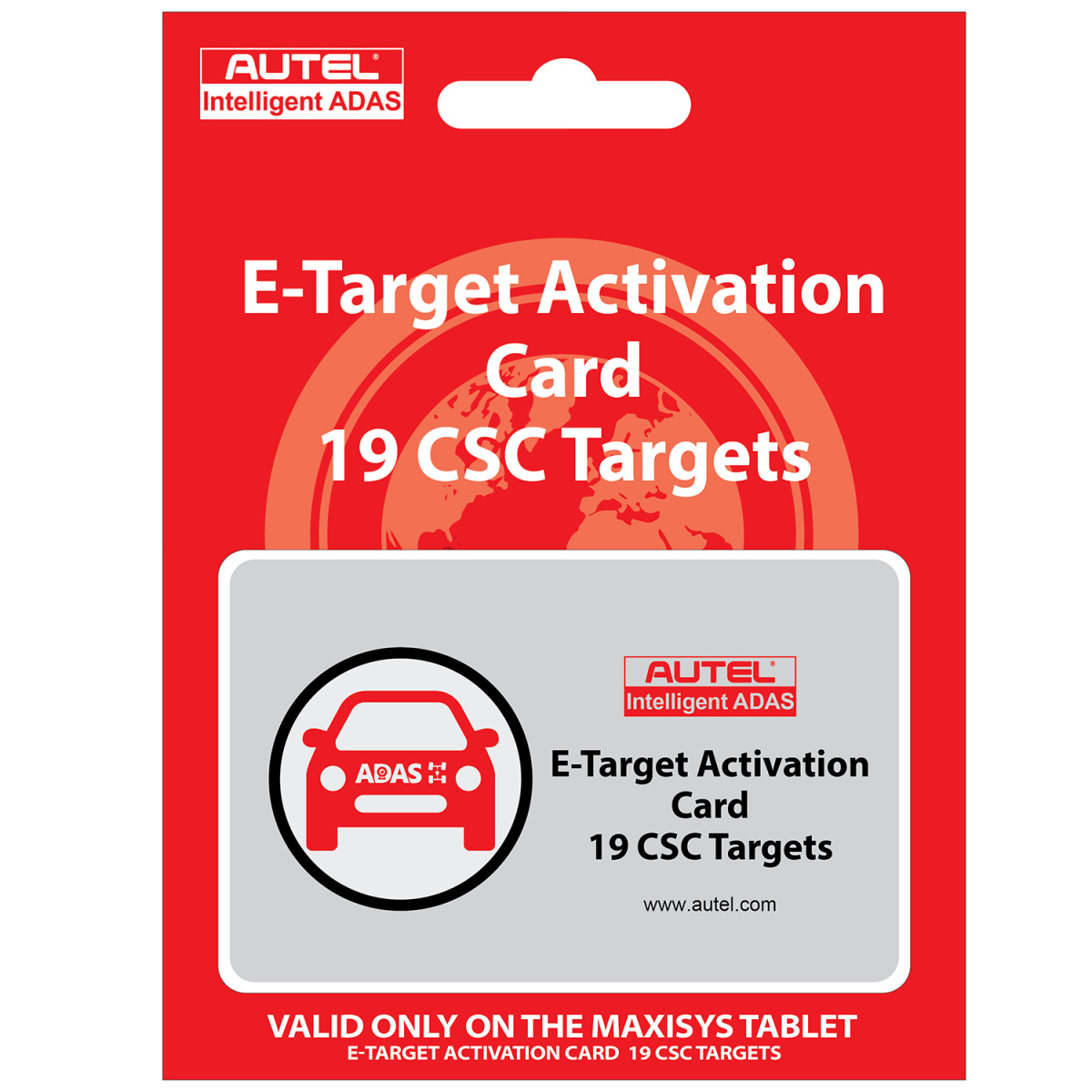 Autel Digital Targets Upgrade Card ETARGETACT SKU AULETARGETACT