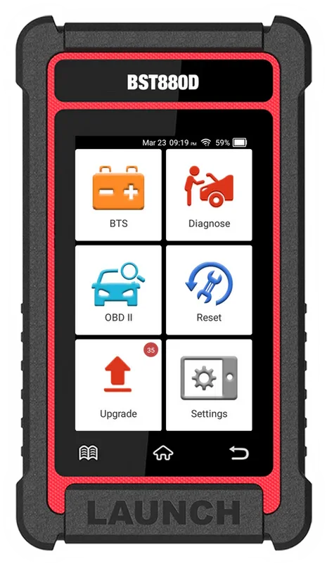 Launch Tech USA BST-880D Battery Testing and Diagnostic Tool SKU 301050669