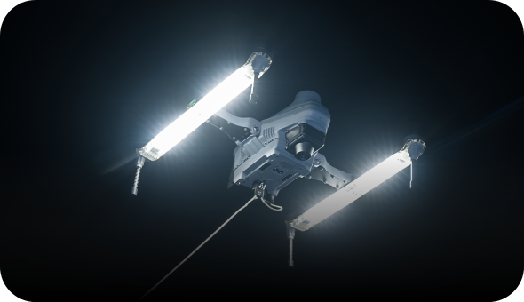 CZI Fast Deploy Tethered Suspension Light SKU CZ100