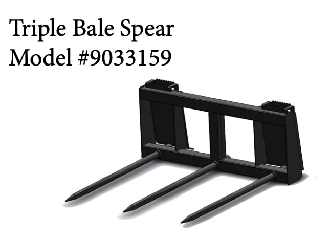 Top Dog Attachments Bale Spears SKU 9033160