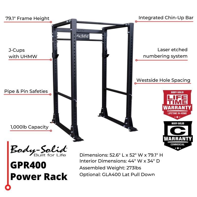 Body Solid Power Rack SKU GPR400