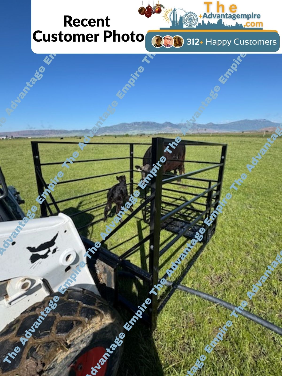 Top Dog Attachments Calf Catcher Corral SKU 9000195