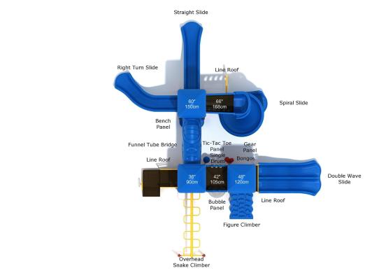 Playground Equipment Electric City Playground SKU PKP304