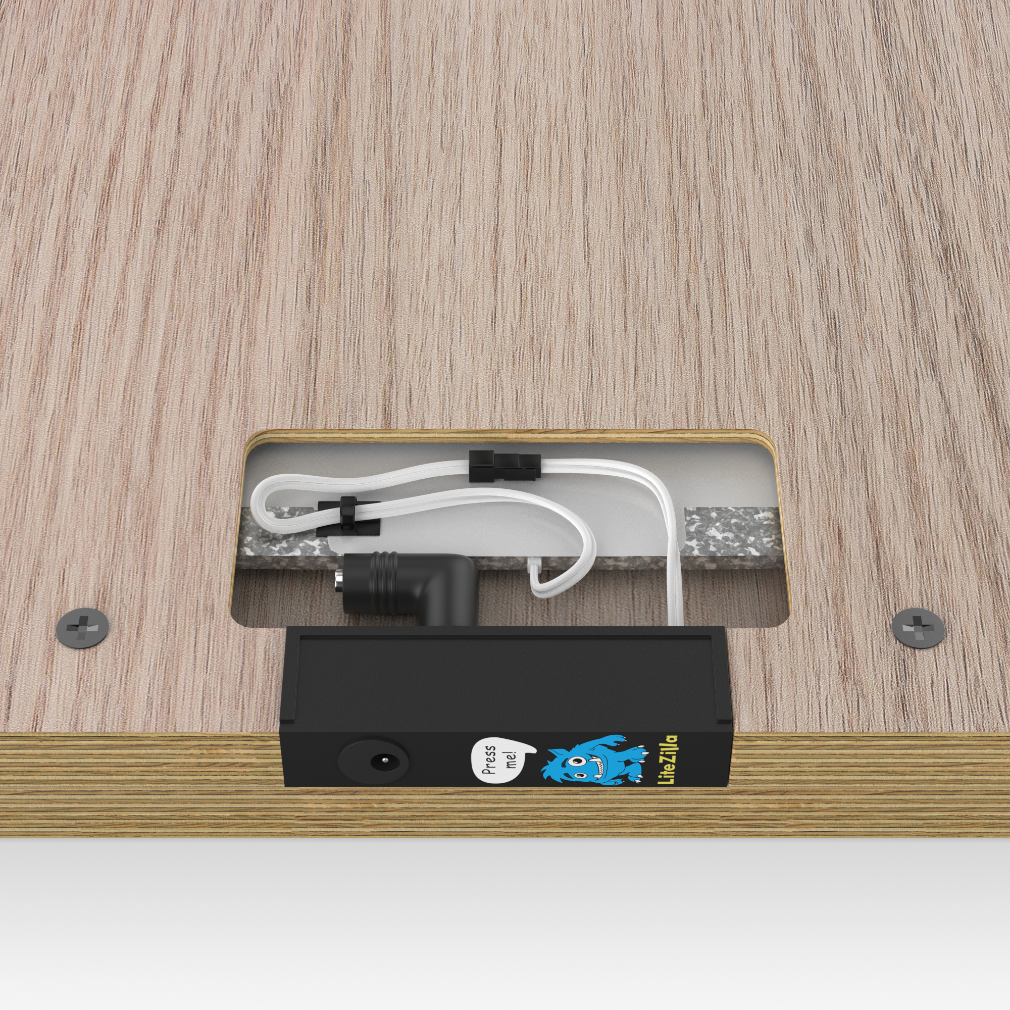 LiteZilla Mini Maple Stained Hardwood SKU LZ-MINI