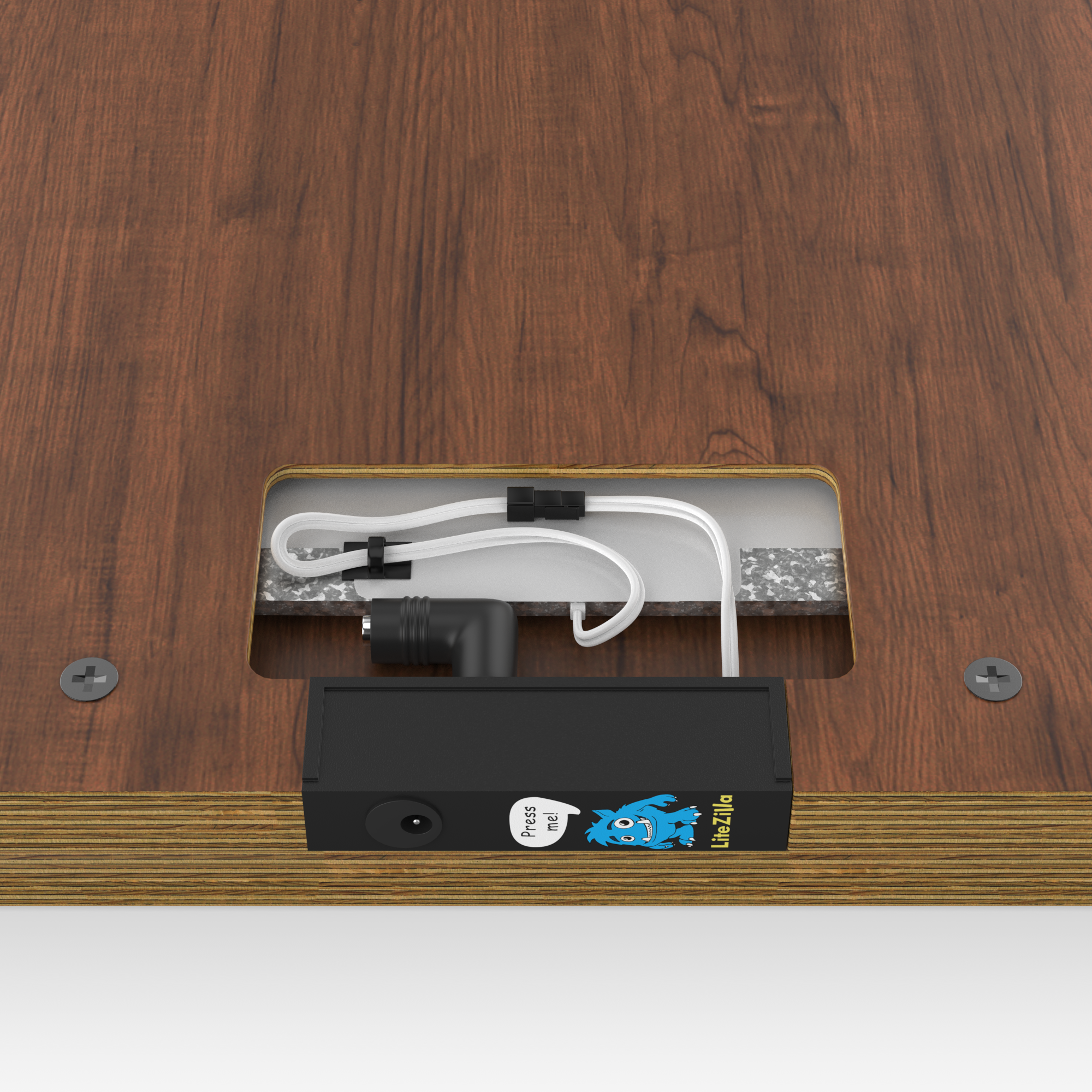 LiteZilla Mini Maple Stained Hardwood SKU LZ-MINI