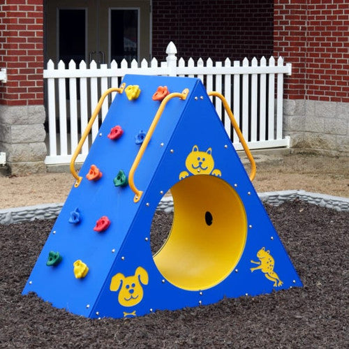 Infinity Playgrounds Climbing Wall w/ Tunnel SKU IP-8038