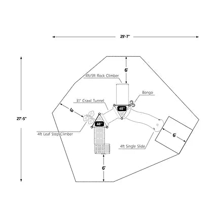 Wisdom Charleston Playground SKU QSWP-350012