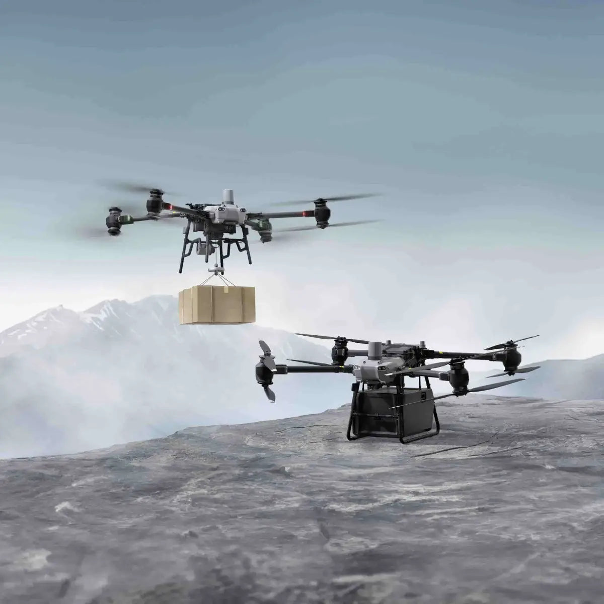 DJI FlyCart 100 New Heavy-Duty Delivery Drone