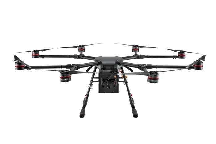 DJI Wind 8 Industrial Octocopter Drone IP56 Rain and Dust Resistance 10kg Payload SKU CP.HY.000084