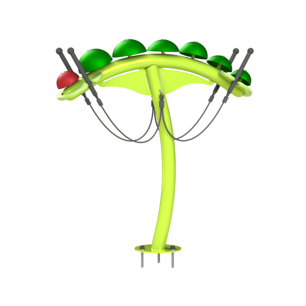 FreeNotes Caterpillar 7 Tuned Bells Musical Instrument SKU CATR