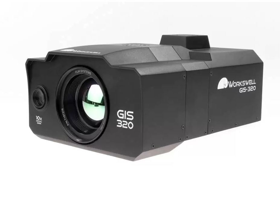 Workswell FLIR GIS-320 Radiometric Drone Camera for Gas Detection w/ 14.5° Lens SKU 71520-0301