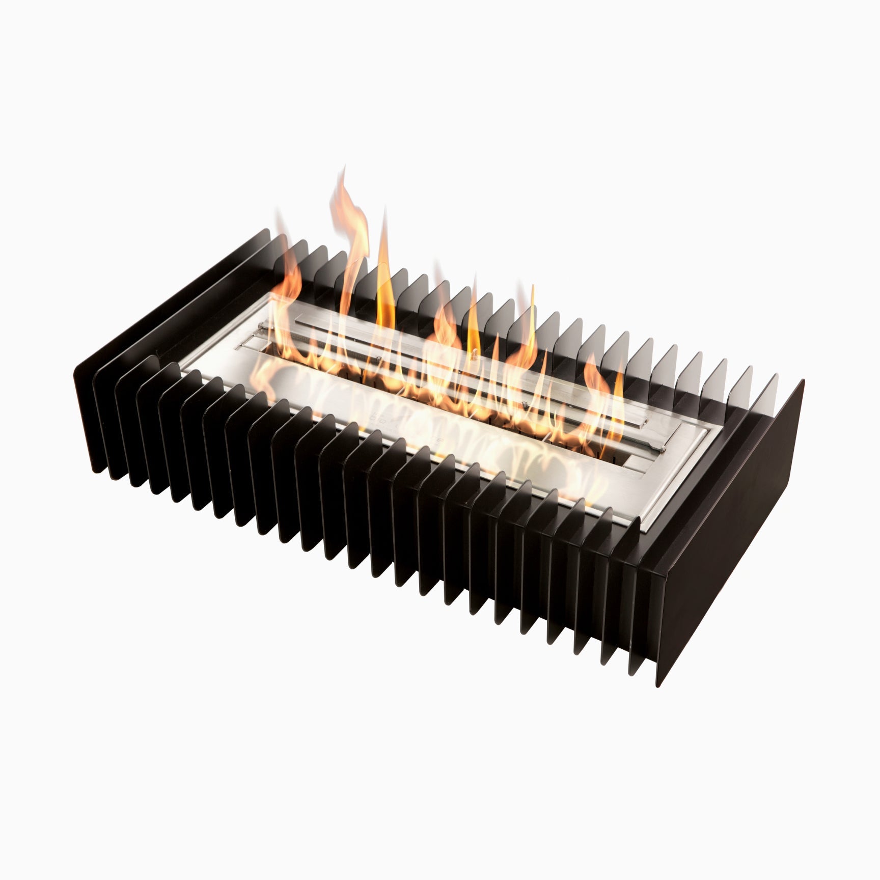 Bio Flame 24" Grate Kit Ethanol Fireplace SKU Grate-24-Silver-Bundle