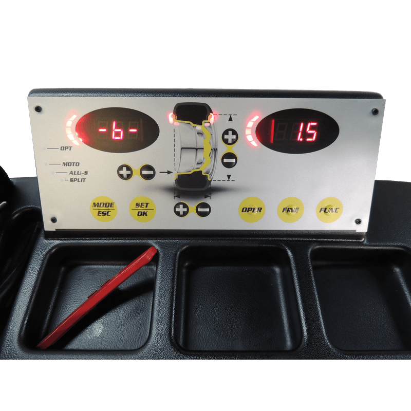 iDEAL Tire Changer & MC Wheel Balancer Hand Spin Combo w/ MC Adapter Kit SKU TCWB-PSC206M